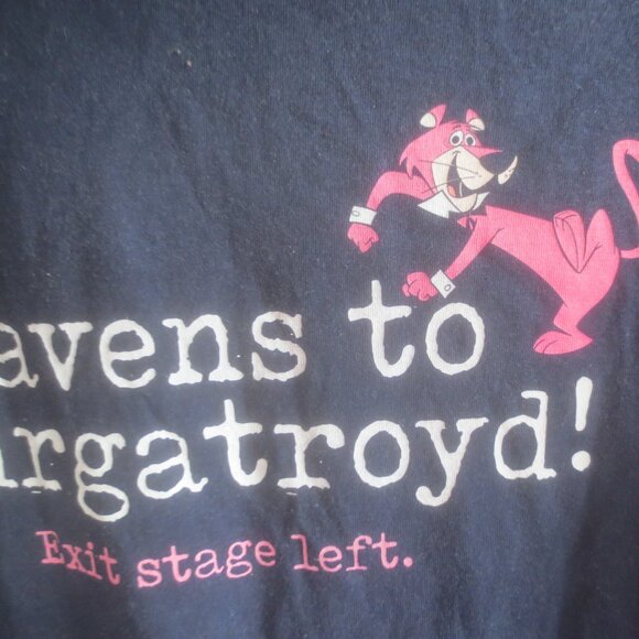 Brand New Snagglepuss Heaven to Murgatroyd Heavyweight Cotton T-Shirt - Size 2XL - Picture 3 of 9